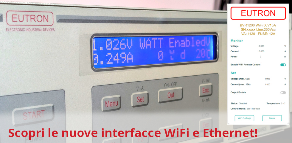 scopri la nuova interfaccia remota wifi e lan